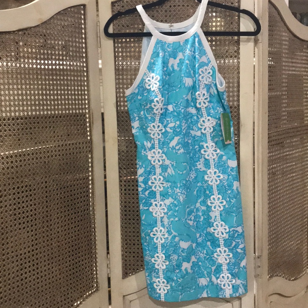 Lilly Pulitzer Blue Mini Dress